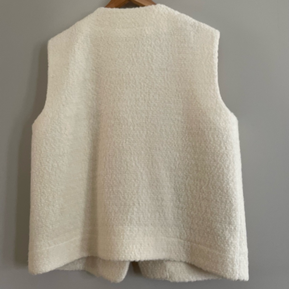 Sezane Cream Vest - Picture 6 of 10